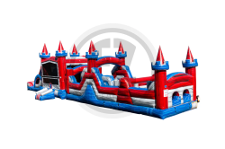 63ft Castle Tower Obstacle Course (Dry)